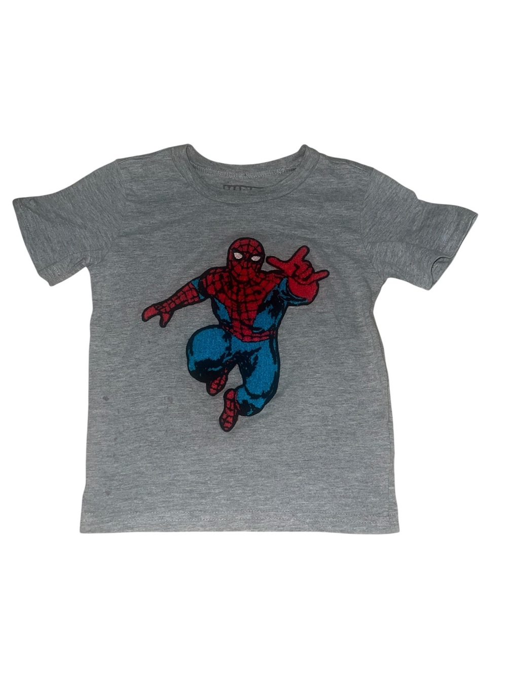 Kids Grey Spider-Man Graphic Tee
